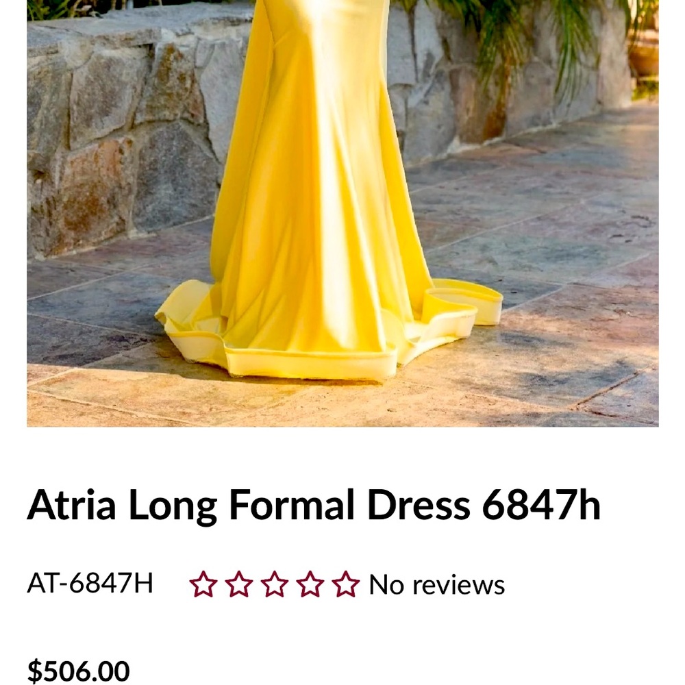 Elegant Yellow Maxi Dress